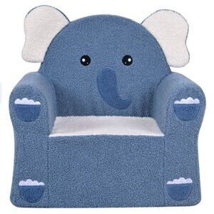 Little Loungers Kids Plush Chair - Elephant
